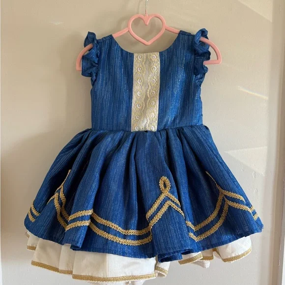 Dollcake gleam in the light dress royal blue - Picture 4 of 7